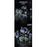 IBLOCK IB1102 1102 ANH HÙNG TRONG MƠ THÀNH PHỐ CHIẾN DỊCH CƠN BÃO bộ đồ chơi xếp lắp ráp ghép mô hình CITY DREAM HEROES