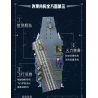 IBLOCK IB1201 1201 SỰ TRỖI DẬY CỦA LINH HỒN QUỐC GIA VỀ VŨ KHÍ HẠNG NẶNG TÀU SÂN BAY DOPAMINE PHÚC KIẾN bộ đồ chơi xếp lắp ráp ghép mô hình Military Army Quân Sự Bộ Đội