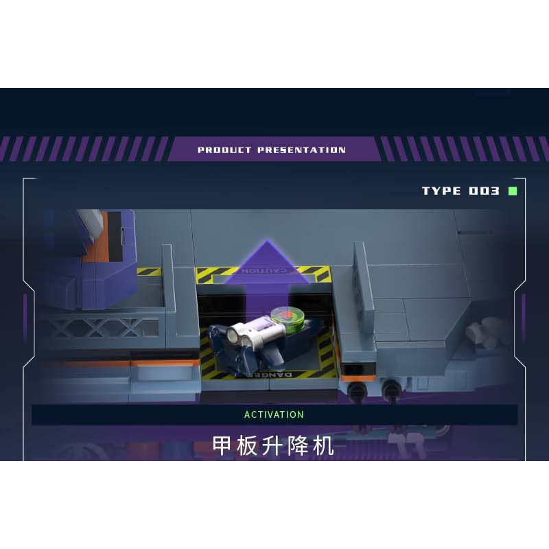 IBLOCK IB1201 1201 SỰ TRỖI DẬY CỦA LINH HỒN QUỐC GIA VỀ VŨ KHÍ HẠNG NẶNG TÀU SÂN BAY DOPAMINE PHÚC KIẾN bộ đồ chơi xếp lắp ráp ghép mô hình Military Army Quân Sự Bộ Đội