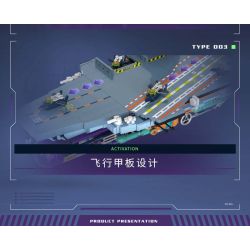 IBLOCK IB1201 1201 SỰ TRỖI DẬY CỦA LINH HỒN QUỐC GIA VỀ VŨ KHÍ HẠNG NẶNG TÀU SÂN BAY DOPAMINE PHÚC KIẾN bộ đồ chơi xếp lắp ráp ghép mô hình Military Army Quân Sự Bộ Đội