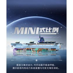 IBLOCK IB1201 1201 SỰ TRỖI DẬY CỦA LINH HỒN QUỐC GIA VỀ VŨ KHÍ HẠNG NẶNG TÀU SÂN BAY DOPAMINE PHÚC KIẾN bộ đồ chơi xếp lắp ráp ghép mô hình Military Army Quân Sự Bộ Đội