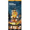 JAKI AK108 NHỮNG SÁNG TẠO HỢP THỜI TRANG YÊU TINH BÍ NGÔ HALLOWEEN bộ đồ chơi xếp lắp ráp ghép mô hình Creator HALLOWEEN PUMPKIN ELF 795 khối