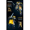 SLUBAN M38-B1320 B1320 1320 M38B1320 38-B1320 ANH HÙNG THỜI TAM QUỐC TRƯƠNG PHI HẦU YIDEHUAN bộ đồ chơi xếp lắp ráp ghép mô hình 255 khối