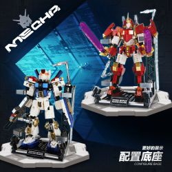 GUANJI BB814 MÔ HÌNH MECHA CRAZE 4 bộ đồ chơi xếp lắp ráp ghép mô hình MECHANICAL ARMOR CRAZE