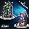 GUANJI BB814 MÔ HÌNH MECHA CRAZE 4 bộ đồ chơi xếp lắp ráp ghép mô hình MECHANICAL ARMOR CRAZE