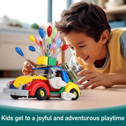 92209 XE BÓNG BAY BỌ CÁNH CỨNG bộ đồ chơi xếp lắp ráp ghép mô hình Creator BEETTE BALLOON CAR Sáng Tạo 1056 khối