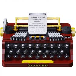 GAOMISI T2112 2112 MÁY ĐÁNH CHỮ CỔ ĐIỂN bộ đồ chơi xếp lắp ráp ghép mô hình VINTAGE TYPEWRITER 1160 khối