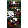 GAOMISI T2112 2112 MÁY ĐÁNH CHỮ CỔ ĐIỂN bộ đồ chơi xếp lắp ráp ghép mô hình VINTAGE TYPEWRITER 1160 khối