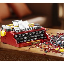 GAOMISI T2112 2112 MÁY ĐÁNH CHỮ CỔ ĐIỂN bộ đồ chơi xếp lắp ráp ghép mô hình VINTAGE TYPEWRITER 1160 khối