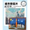 WANGE LIGAO DR.LUCK 4928 BƯU THIẾP THÀNH PHỐ VENICE bộ đồ chơi xếp lắp ráp ghép mô hình Architecture CITY POSTCARD Công Trình Kiến Trúc 580 khối