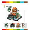 WANGE LIGAO DR.LUCK 3103 TOÀN CẢNH THÀNH PHỐ SƠN TÂY bộ đồ chơi xếp lắp ráp ghép mô hình Architecture CITY MICROCOSM Công Trình Kiến Trúc 332 khối