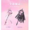 GEKKOSHA 804302 LỜI BÍ MẬT CỦA XỨ SỞ THẦN TIÊN SAO ĐÊM CỰC bộ đồ chơi xếp lắp ráp ghép mô hình MAGIC WORDS OF WONDERLAND