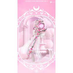 GEKKOSHA 804302 LỜI BÍ MẬT CỦA XỨ SỞ THẦN TIÊN SAO ĐÊM CỰC bộ đồ chơi xếp lắp ráp ghép mô hình MAGIC WORDS OF WONDERLAND