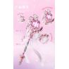GEKKOSHA 804302 LỜI BÍ MẬT CỦA XỨ SỞ THẦN TIÊN SAO ĐÊM CỰC bộ đồ chơi xếp lắp ráp ghép mô hình MAGIC WORDS OF WONDERLAND