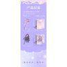 GEKKOSHA 804301 LỜI BÍ MẬT XỨ SỞ THẦN TIÊN ÁNH BẠC DƯỚI TRĂNG bộ đồ chơi xếp lắp ráp ghép mô hình MAGIC WORDS OF WONDERLAND