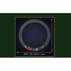 MouldKing 12039 Mould King 12039 PHIÊN BẢN ĐẶC BIỆT ĐẦU MÁY DIESEL ESU KG230 GIÁNG SINH bộ đồ chơi xếp lắp ráp ghép mô hình Creator ESU KG230 DIESEL LOCOMOTIVE CHRISTMAS SPECIAL EDITION Sáng Tạo 922 khối