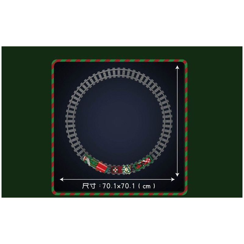 MouldKing 12039 Mould King 12039 PHIÊN BẢN ĐẶC BIỆT ĐẦU MÁY DIESEL ESU KG230 GIÁNG SINH bộ đồ chơi xếp lắp ráp ghép mô hình Creator ESU KG230 DIESEL LOCOMOTIVE CHRISTMAS SPECIAL EDITION Sáng Tạo 922 khối