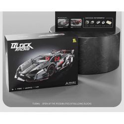 TAKUGI T7005 7005 ĐUA XE KHỐI RAMBO RED YAO GT tỷ lệ 1:14 bộ đồ chơi xếp lắp ráp ghép mô hình Technic LB GTY-01 Kỹ Thuật Công Nghệ Cao Mô Hình Phương Tiện 991 khối