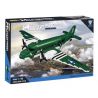 CAYI 6854 MÁY BAY VẬN TẢI DOUGLAS C-47 tỷ lệ 1:48 bộ đồ chơi xếp lắp ráp ghép mô hình Military Army C-47 TRANSPORT AIRCRAFT Quân Sự Bộ Đội 866 khối