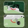 CAYI 6854 MÁY BAY VẬN TẢI DOUGLAS C-47 tỷ lệ 1:48 bộ đồ chơi xếp lắp ráp ghép mô hình Military Army C-47 TRANSPORT AIRCRAFT Quân Sự Bộ Đội 866 khối