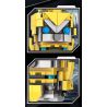 CO-CREATION JKC7638 7638 ONG NHỎ bộ đồ chơi xếp lắp ráp ghép mô hình Brickheadz MINI HERO Nhân Vật Đầu To 122 khối