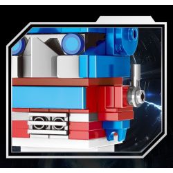 CO-CREATION JKC7637 7637 TIÊU KÌNH THIÊN bộ đồ chơi xếp lắp ráp ghép mô hình Brickheadz MINI HERO Nhân Vật Đầu To 119 khối