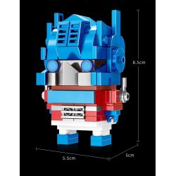 CO-CREATION JKC7637 7637 TIÊU KÌNH THIÊN bộ đồ chơi xếp lắp ráp ghép mô hình Brickheadz MINI HERO Nhân Vật Đầu To 119 khối