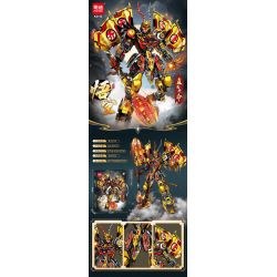 MINGDI LEIBAO K2134 2134 HUYỀN THOẠI NGỘ KHÔNG ĐỐI MẶT VỚI VẬN MỆNH bộ đồ chơi xếp lắp ráp ghép mô hình Movie & Game Phim Và Trò Chơi 1265 khối