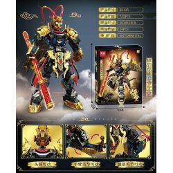 MINGDI LEIBAO K2135 2135 HUYỀN THOẠI NGỘ KHÔNG TÔN bộ đồ chơi xếp lắp ráp ghép mô hình Movie & Game Phim Và Trò Chơi 742 khối