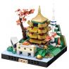 WANGE LIGAO DR.LUCK 3100 TOÀN CẢNH THÀNH PHỐ HỒ BẮC bộ đồ chơi xếp lắp ráp ghép mô hình Architecture CITY MICROCOSM Công Trình Kiến Trúc 338 khối
