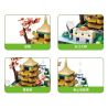 WANGE LIGAO DR.LUCK 3100 TOÀN CẢNH THÀNH PHỐ HỒ BẮC bộ đồ chơi xếp lắp ráp ghép mô hình Architecture CITY MICROCOSM Công Trình Kiến Trúc 338 khối