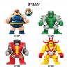 NONE RT064 RT065 RT8001 8001 RT062 RT063 NHÂN VẬT SIÊU ANH HÙNG 4 LOẠI bộ đồ chơi xếp lắp ráp ghép mô hình Super Heroes Siêu Nhân Anh Hùng