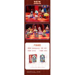 KEEPPLEY K20854 20854 RẠP XIẾC ẢO THUẬT SANRIO CÁ CHUỒN bộ đồ chơi xếp lắp ráp ghép mô hình Movie & Game HANGYODON Phim Và Trò Chơi