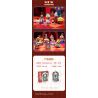 KEEPPLEY K20854 20854 RẠP XIẾC ẢO THUẬT SANRIO CÁ CHUỒN bộ đồ chơi xếp lắp ráp ghép mô hình Movie & Game HANGYODON Phim Và Trò Chơi