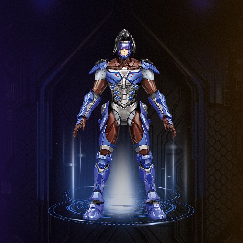 KEEPPLEY 78033 PHIÊN BẢN SIÊU SAO KING OF MECHA KỶ NGUYÊN TƯƠNG LAI CỦA MIYAMOTO MUSASHI bộ đồ chơi xếp lắp ráp ghép mô hình Movie & Game Phim Và Trò Chơi