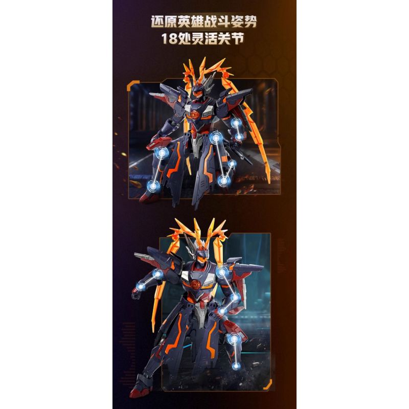 KEEPPLEY 78031 PHIÊN BẢN SIÊU SAO KING MECHA NGÀY TẬN THẾ LỮ BỐ bộ đồ chơi xếp lắp ráp ghép mô hình Movie & Game Phim Và Trò Chơi