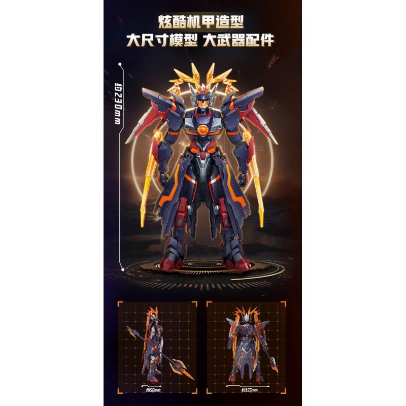 KEEPPLEY 78031 PHIÊN BẢN SIÊU SAO KING MECHA NGÀY TẬN THẾ LỮ BỐ bộ đồ chơi xếp lắp ráp ghép mô hình Movie & Game Phim Và Trò Chơi