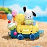 KEEPPLEY K20835 20835 CUỘC DIỄU HÀNH GIA ĐÌNH SANRIO CHÚ CHÓ PACHA TIỆC BỂ BƠI bộ đồ chơi xếp lắp ráp ghép mô hình Movie & Game Phim Và Trò Chơi 120 khối