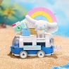 KEEPPLEY K20832 20832 CUỘC DIỄU HÀNH CỦA GIA ĐÌNH SANRIO TRÌNH NHÀN NHÃ CHÚ CHÓ TAI TO bộ đồ chơi xếp lắp ráp ghép mô hình Movie & Game Phim Và Trò Chơi 126 khối