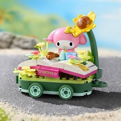 KEEPPLEY K20831 20831 DIỄU HÀNH GIA ĐÌNH SANRIO GIAI ĐIỆU DÃ NGOẠI HOA bộ đồ chơi xếp lắp ráp ghép mô hình Movie & Game Phim Và Trò Chơi 115 khối