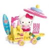 KEEPPLEY K20830 20830 CUỘC DIỄU HÀNH CỦA GIA ĐÌNH SANRIO ĐẮM MÌNH DƯỚI ÁNH MẶT TRỜI HELLO KITTY bộ đồ chơi xếp lắp ráp ghép mô hình Movie & Game Phim Và Trò Chơi 97 khối