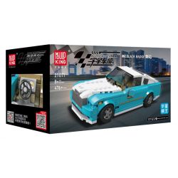 MouldKing 27071 Mould King 27071 BÓNG MA HUY HIỆU ĐEN bộ đồ chơi xếp lắp ráp ghép mô hình Speed Champions Racing Cars Đua Xe Công Thức 476 khối