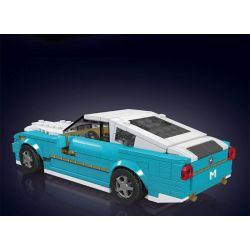 MouldKing 27071 Mould King 27071 BÓNG MA HUY HIỆU ĐEN bộ đồ chơi xếp lắp ráp ghép mô hình Speed Champions Racing Cars Đua Xe Công Thức 476 khối