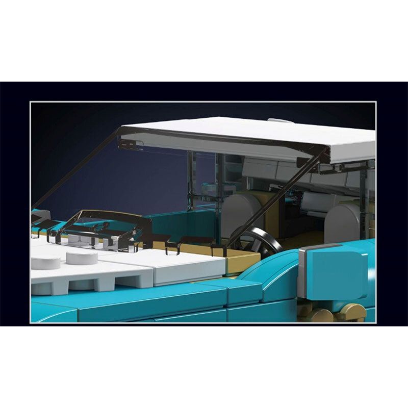 MouldKing 27071 Mould King 27071 BÓNG MA HUY HIỆU ĐEN bộ đồ chơi xếp lắp ráp ghép mô hình Speed Champions Racing Cars Đua Xe Công Thức 476 khối