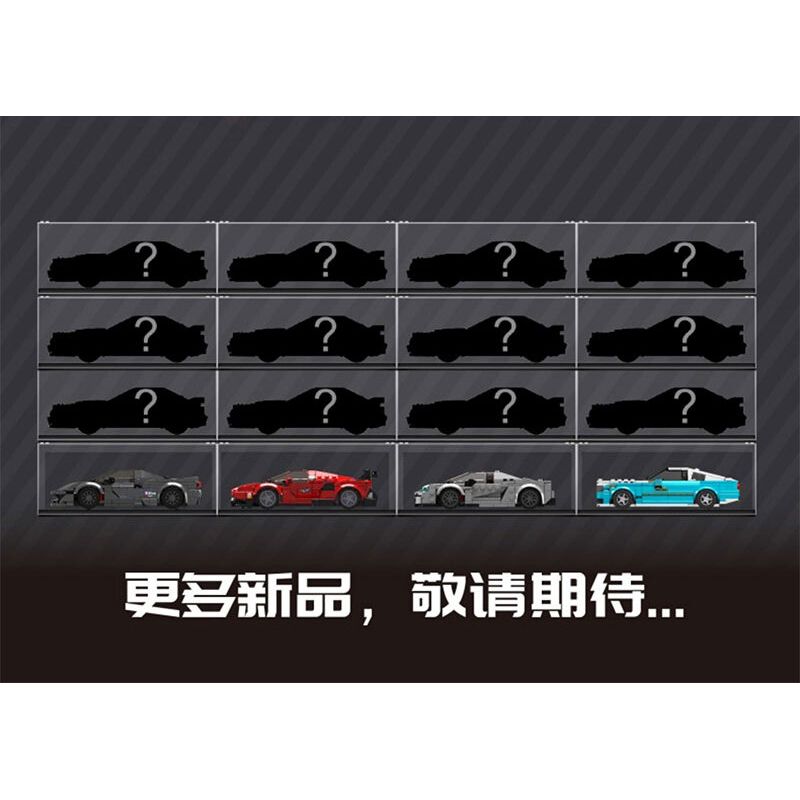 MouldKing 27071 Mould King 27071 BÓNG MA HUY HIỆU ĐEN bộ đồ chơi xếp lắp ráp ghép mô hình Speed Champions Racing Cars Đua Xe Công Thức 476 khối