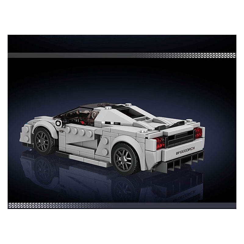 MouldKing 27070 Mould King 27070 KOENIGSEGG C850 bộ đồ chơi xếp lắp ráp ghép mô hình Speed Champions Racing Cars Đua Xe Công Thức 388 khối