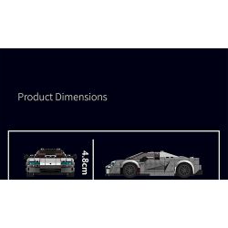 MouldKing 27070 Mould King 27070 KOENIGSEGG C850 bộ đồ chơi xếp lắp ráp ghép mô hình Speed Champions Racing Cars Đua Xe Công Thức 388 khối