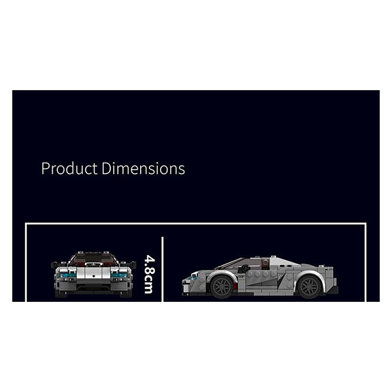 MouldKing 27070 Mould King 27070 KOENIGSEGG C850 bộ đồ chơi xếp lắp ráp ghép mô hình Speed Champions Racing Cars Đua Xe Công Thức 388 khối