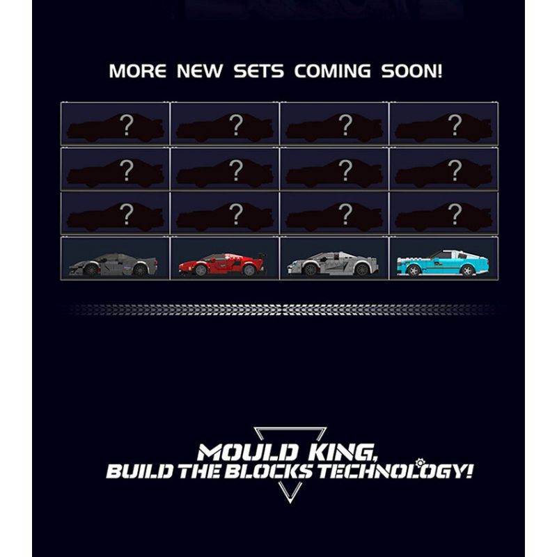 MouldKing 27070 Mould King 27070 KOENIGSEGG C850 bộ đồ chơi xếp lắp ráp ghép mô hình Speed Champions Racing Cars Đua Xe Công Thức 388 khối