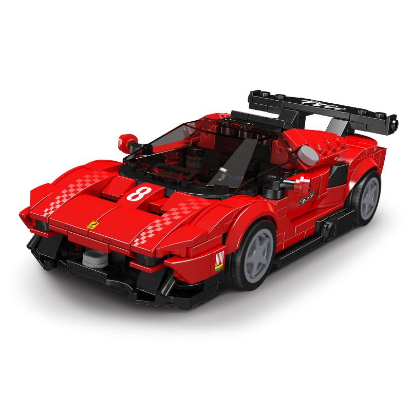 MouldKing 27069 Mould King 27069 non Lego SIÊU XE P80C bộ đồ chơi xếp lắp ráp ghép mô hình Speed Champions Racing Cars Đua Xe Công Thức 449 khối